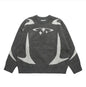 Women's Loose Crewneck Sweater Outside Wear