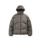 Thin And Portable Puff Down Jacket Solid Color Hooded