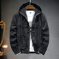 Men's Trendy Hooded Denim Jacket