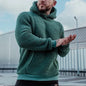 Men's Plush Hoodie with Pocket