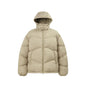 Thin And Portable Puff Down Jacket Solid Color Hooded
